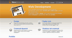 Desktop Screenshot of manaservice.com